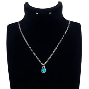royal blue pendant necklace