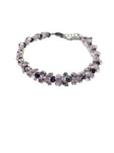 amethyst blossom bracelet