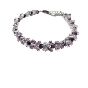 amethyst blossom bracelet