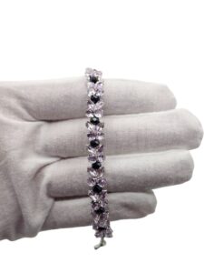 amethyst blossom bracelet