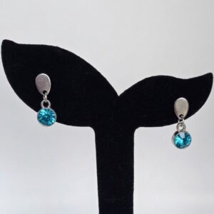 azure tide drop earrings